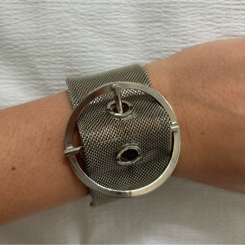 Silver Belt Bracelet
